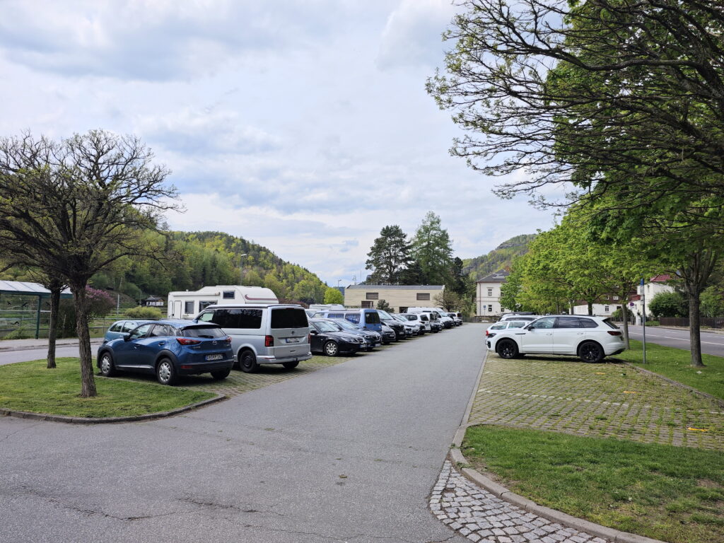 Parkplatz Schmilka - hier kannst du parken und in die Schrammsteine wandern