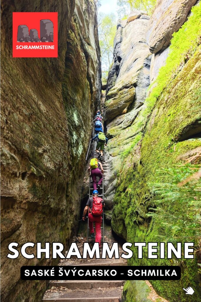 Schrammsteine ​​​​Saské Švýcarsko